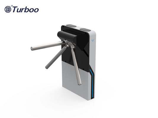 Controle de acesso a pedestres totalmente automático Portão de torneira de aço laminado a frio com pintura Espessura 1,5 mm