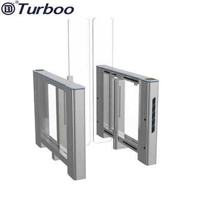 comprar Torniquete de vidro alto da porta de velocidade do controle de acesso do RFID com alta segurança para o prédio de escritórios online manufacture