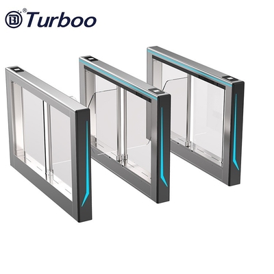 1500*130*980mm Pederstrain Swing Gate and QR Code Secure Community/Office Entrance
