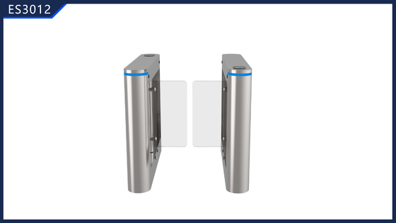 comprar Porta de barreira de balanço inteligente de 150 W para 35 pessoas/min Controle de acesso em edifícios de escritórios online manufacture