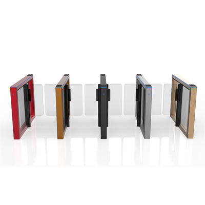 Security Community/Office Entrance Pedestrian Speed Gate and QR Code/RFID Collector
