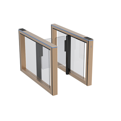 Security Community/Office Entrance Pedestrian Speed Gate and QR Code/RFID Collector