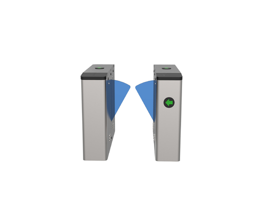 Modern Security Solution 550mm Flap Barrier Turnstile with Dynamic Indicator Light