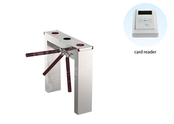 comprar Porta à altura da cintura do torniquete do tripé do preço competitivo, porta da barreira do pedestre do SUS 304 para a segurança do acesso online manufacture