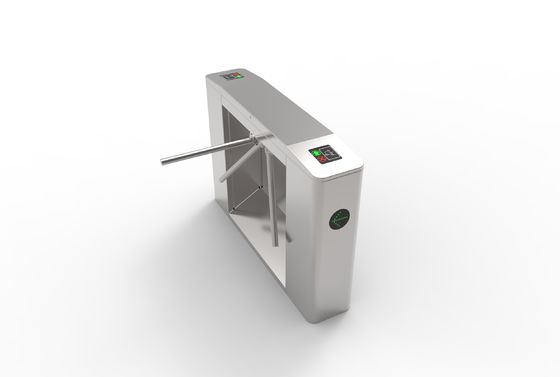 comprar Sistema de aço inoxidável completo do controle de acesso do torniquete da segurança do tripé com indicador do diodo emissor de luz online manufacture