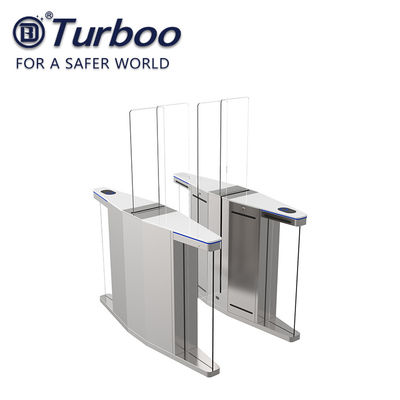 comprar Meio leitor de cartão de vidro moderado de Rfid da segurança do torniquete da porta de velocidade da altura online manufacture