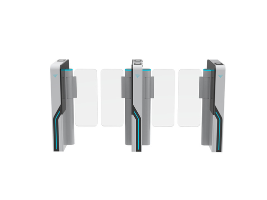 Cold Roll Steel 1.5mm painting Swing Gate Mechanism for Self Supermarket and GYM