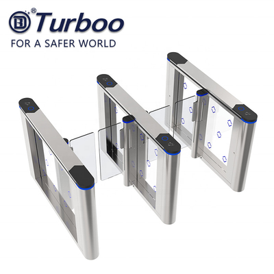 comprar Torniquete de aço inoxidável automático da barreira do balanço com o torniquete da porta do bilhete de leitor do cartão online manufacture