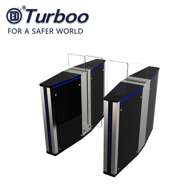 comprar Torniquete deslizante automático de vidro moderado parte alta da porta da barreira da folha SUS304 para o controle de segurança pedestre online manufacture