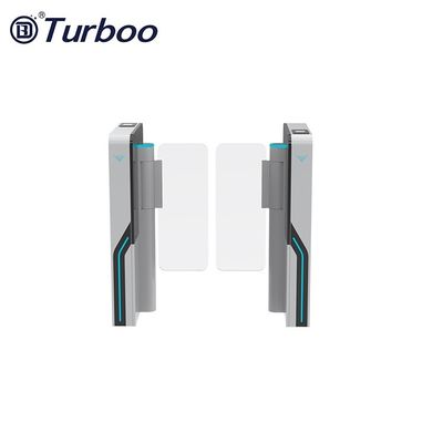 Torniquete da porta de velocidade rápida de Wing Barrier Swing Turnstile Gate com reconhecimento de cara do RFID