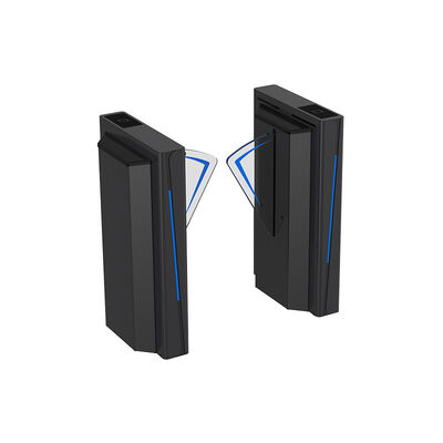 Portão de barreira automática de flaps anti-clip de liga de alumínio infravermelho LA2218