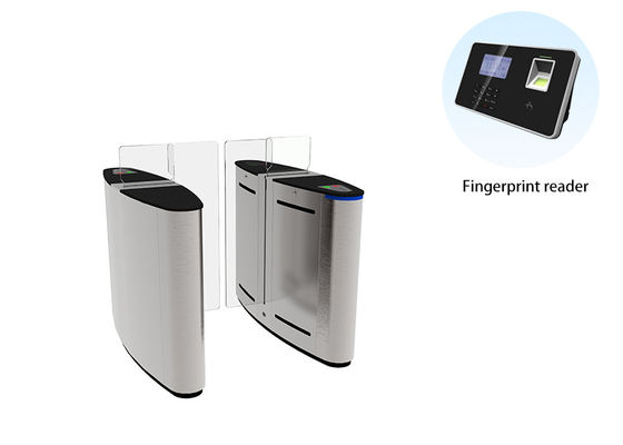 Segurança Controlo Biométrico de Acesso Porta Deslizante - Código QR - Colecionador de cartões - RFID/ Código QR - Reconhecimento Facial/ ICID