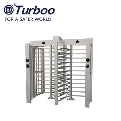 Porta pedestre semi automática da barreira, pista do dobro do sistema do controle de acesso do torniquete