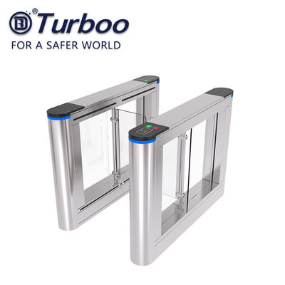 Controlo de segurança de acesso-Pederstrain Flap barrier Gate-QR Code-comunity entrance-Collecionador de cartões-RFID/QR Code
