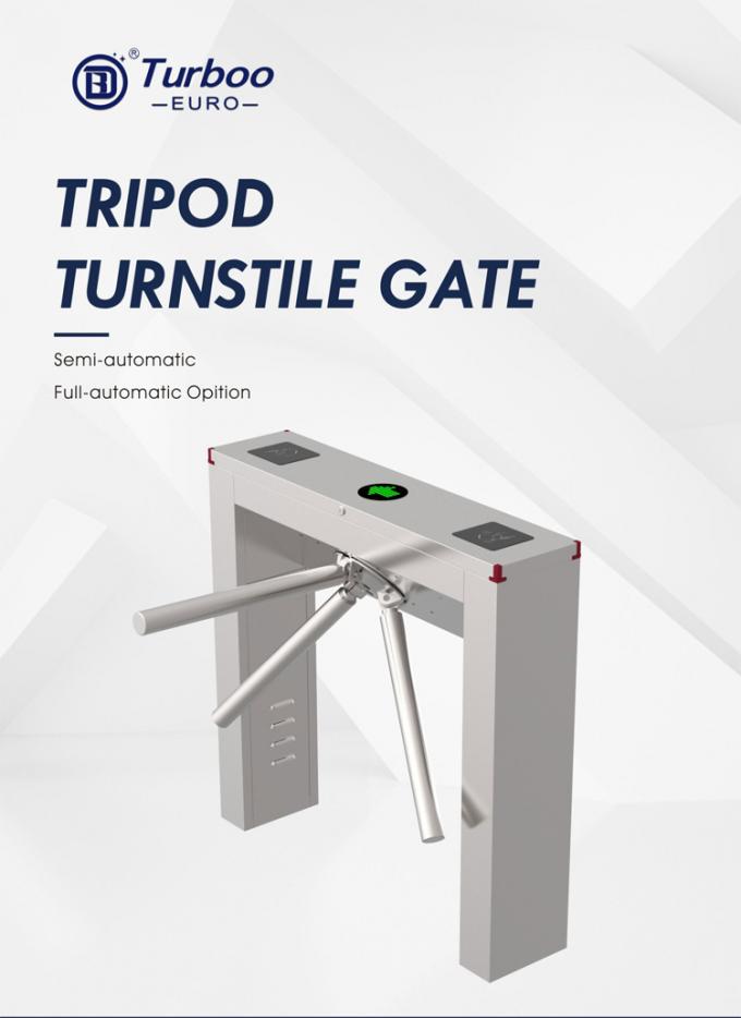 Porta à altura da cintura do torniquete do tripé do preço competitivo, porta da barreira do pedestre do SUS 304 para a segurança do acesso 0
