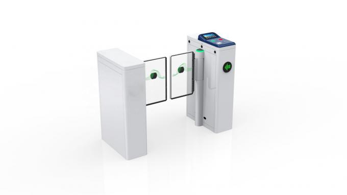 Display LED Flap Swing Barrier Gate Speed Gate Turnstile Com RFID / Reconhecimento Facial 0