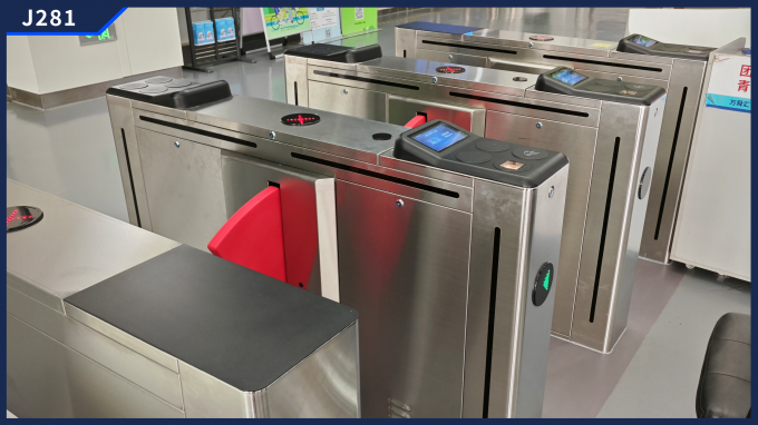 Flap Turnstile Gate J281 Profissional ODM/OEM Ability System Gestão de software 3