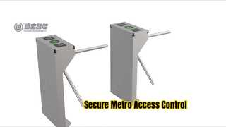 Apresente a relação eletrônica padrão dos produtos da segurança do torniquete do braço da estação de metro três para você