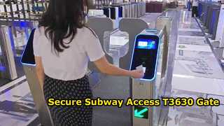 Novo produto T3630 controle de acesso de pedestres para passagem de metrô RFID
