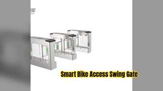 Um olhar mais atento: portão giratório para pedestres do Smart Bike Pass Y348B